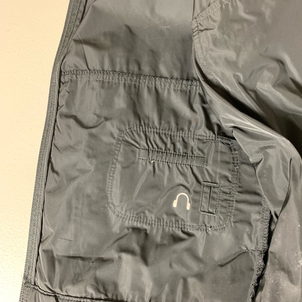 Reebok Black Full Zip Windbreaker Jacket - Picture 7 of 8